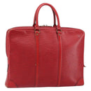 LOUIS VUITTON Epi Porte Documents Voyage Business Bag Red M54477 LV Auth 158150-1
