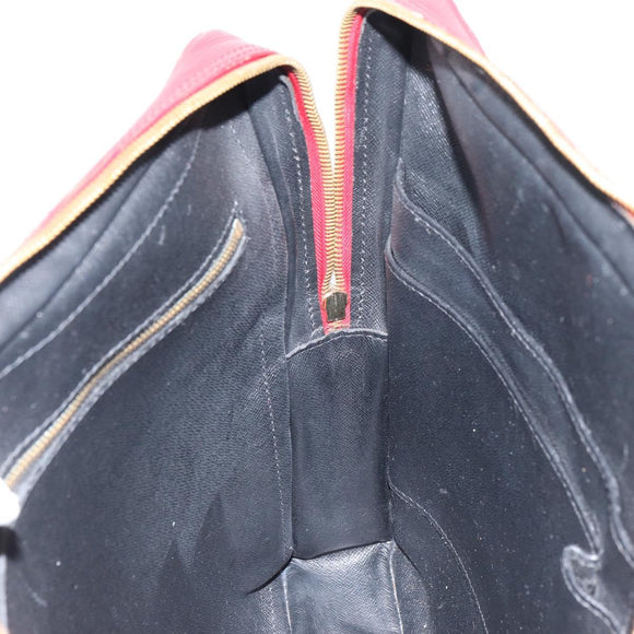 LOUIS VUITTON Epi Porte Documents Voyage Business Bag Red M54477 LV Auth 158150