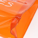 HERMES Vinyl Kelly Hand Bag Vinyl Orange Auth 158157-12