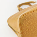 LOUIS VUITTON Epi Alma Hand Bag Yellow M52149 LV Auth 158164-14