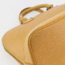 LOUIS VUITTON Epi Alma Hand Bag Yellow M52149 LV Auth 158164-16
