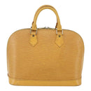 LOUIS VUITTON Epi Alma Hand Bag Yellow M52149 LV Auth 158164-2
