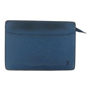LOUIS VUITTON Epi Pochette Homme Clutch Bag Blue M52522 LV Auth 158167-13