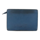 LOUIS VUITTON Epi Pochette Homme Clutch Bag Blue M52522 LV Auth 158167-2