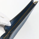 LOUIS VUITTON Epi Pochette Homme Clutch Bag Blue M52522 LV Auth 158167-5