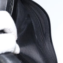 FENDI Pecan Canvas Long Wallet Black Brown Black Brown Auth 158174-20