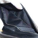 FENDI Pecan Canvas Long Wallet Black Brown Black Brown Auth 158174-11