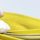 FENDI 2 JOURS Continental Wallet Leather Gray Silver Auth 158175-12