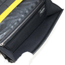 FENDI Zucca Canvas Wallet Leather Black Auth 158176V-21