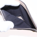 FENDI Compact Wallet Leather Beige Gold Auth 158178A-19