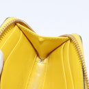 GUCCI GG Canvas Coin Purse Yellow Gold 790037 Auth 158182-18