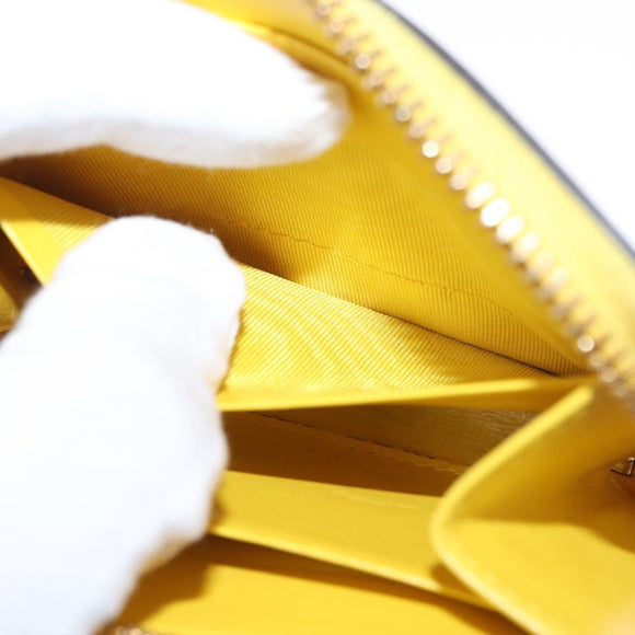 GUCCI GG Canvas Coin Purse Yellow Gold 790037 Auth 158182