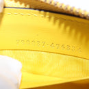 GUCCI GG Canvas Coin Purse Yellow Gold 790037 Auth 158182-11