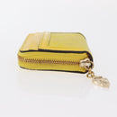 GUCCI GG Canvas Coin Purse Yellow Gold 790037 Auth 158182-5