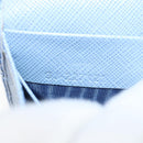 Salvatore Ferragamo Gancini Long Wallet Leather Lavende Silver Auth 158183V-12