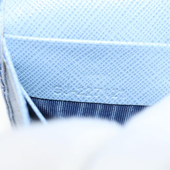 Salvatore Ferragamo Gancini Long Wallet Leather Lavende Silver Auth 158183V