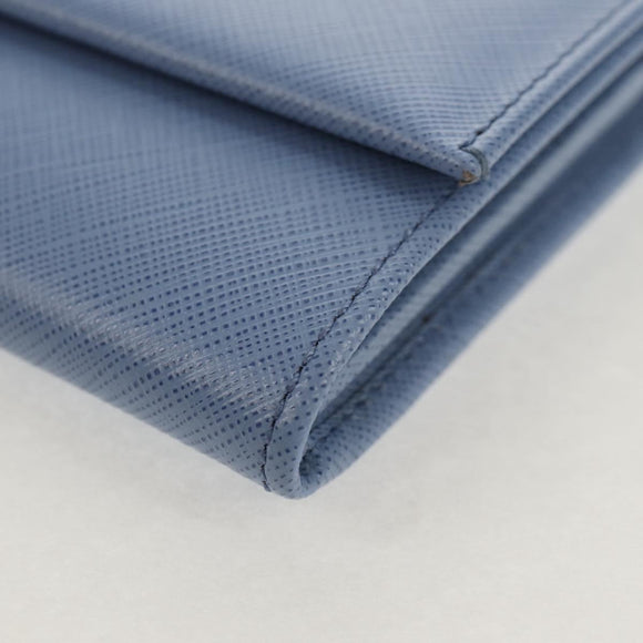 Salvatore Ferragamo Gancini Long Wallet Leather Lavende Silver Auth 158183V