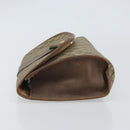 GUCCI GG Supreme Web Sherry Line Bag PVC Beige Gold 156 01 031 Auth 158203-4