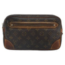 LOUIS VUITTON Monogram Marly Dragonne GM Clutch Bag M51825 LV Auth 158206-13