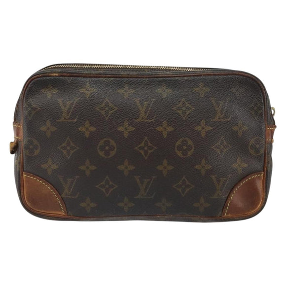 LOUIS VUITTON Monogram Marly Dragonne GM Clutch Bag M51825 LV Auth 158206