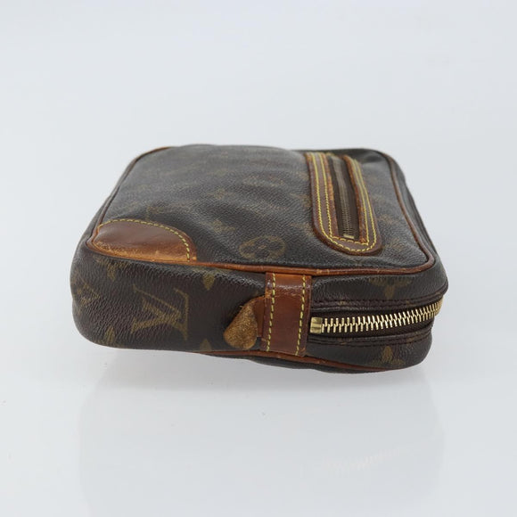 LOUIS VUITTON Monogram Marly Dragonne GM Clutch Bag M51825 LV Auth 158206