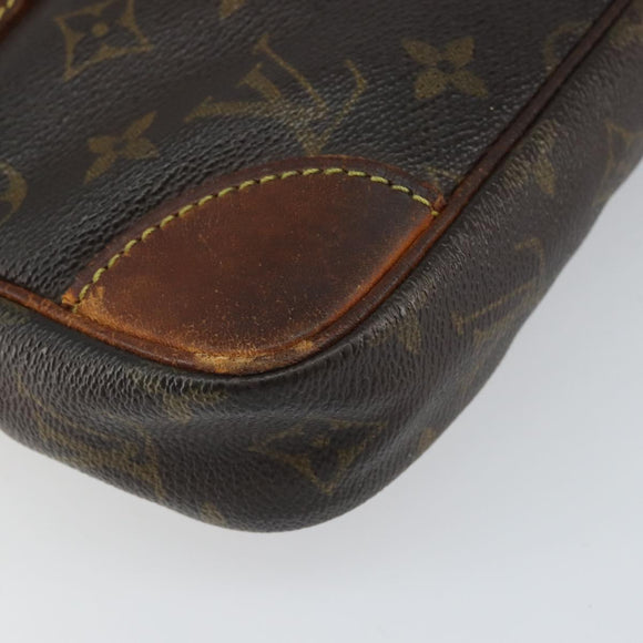 LOUIS VUITTON Monogram Marly Dragonne GM Clutch Bag M51825 LV Auth 158206