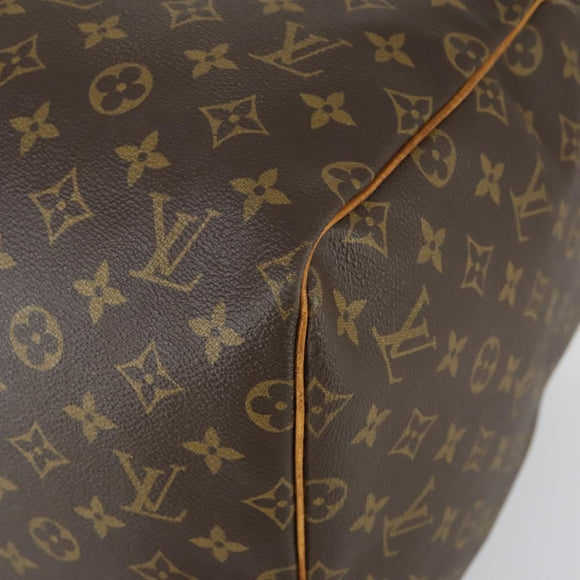 LOUIS VUITTON Monogram Keepall 55 Boston Bag M41424 LV Auth 158207