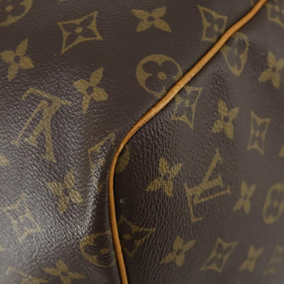 LOUIS VUITTON Monogram Keepall 55 Boston Bag M41424 LV Auth 158207