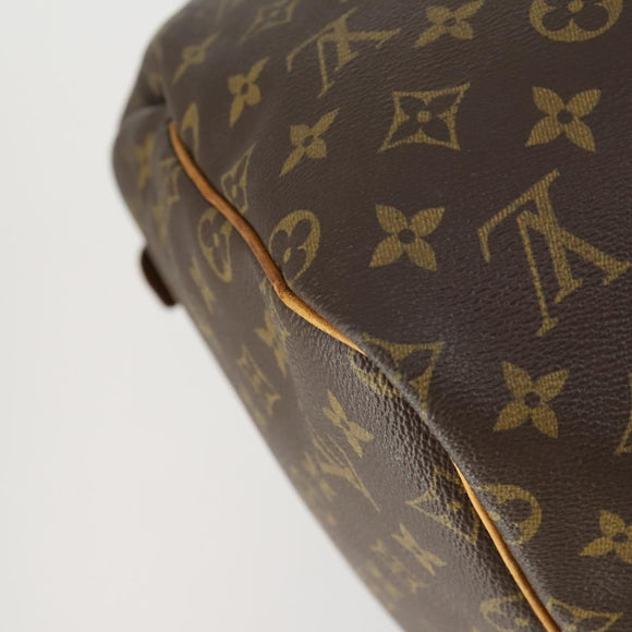 LOUIS VUITTON Monogram Keepall 55 Boston Bag M41424 LV Auth 158207