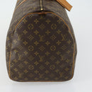 LOUIS VUITTON Monogram Keepall 55 Boston Bag M41424 LV Auth 158207-4