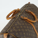 LOUIS VUITTON Monogram Keepall 55 Boston Bag M41424 LV Auth 158207-6