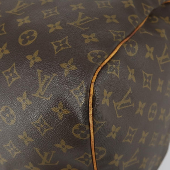 LOUIS VUITTON Monogram Keepall 55 Boston Bag L008 LV Auth 158208