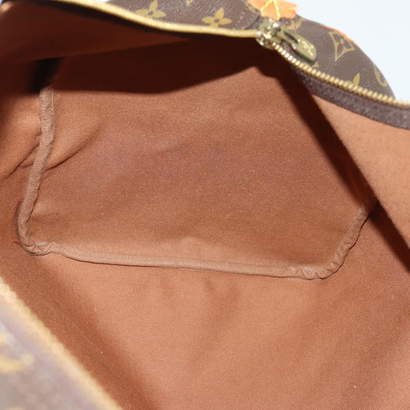LOUIS VUITTON Monogram Keepall 55 Boston Bag L008 LV Auth 158208