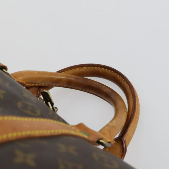 LOUIS VUITTON Monogram Keepall 55 Boston Bag L008 LV Auth 158208