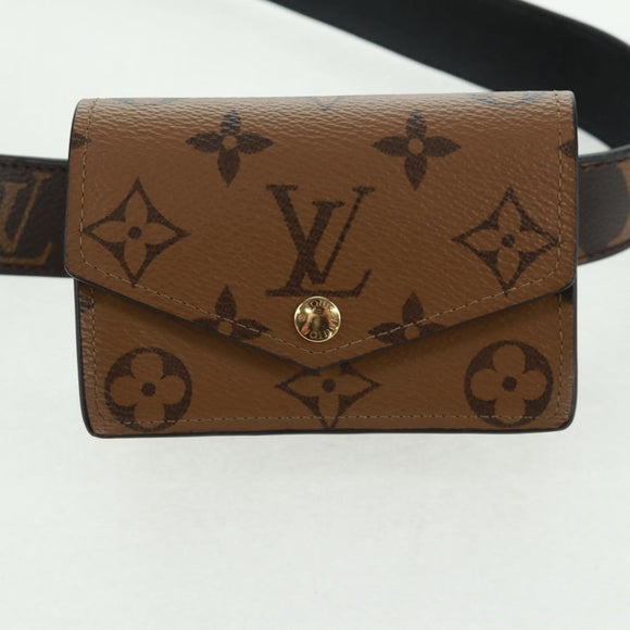 LOUIS VUITTON Monogram Reverse Ceinture Daily Multi-Pocket Pouch LV 158211SAM