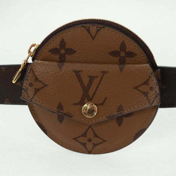 LOUIS VUITTON Monogram Reverse Ceinture Daily Multi-Pocket Pouch LV 158211SAM