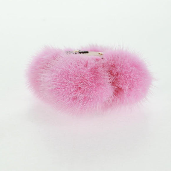 LOUIS VUITTON Monogram Vivienne Porte Cles Vivienne Key Ring Pink Auth 158215SAM