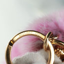 LOUIS VUITTON Monogram Vivienne Porte Cles Vivienne Key Ring Pink Auth 158215SAM-11