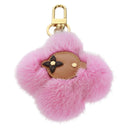 LOUIS VUITTON Monogram Vivienne Porte Cles Vivienne Key Ring Pink Auth 158215M-14