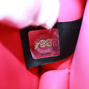 BVLGARI Bag Charm Leather Pink Auth 158219SM-20