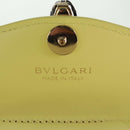 BVLGARI Bag Charm Leather Yellow Auth 158221SM-18