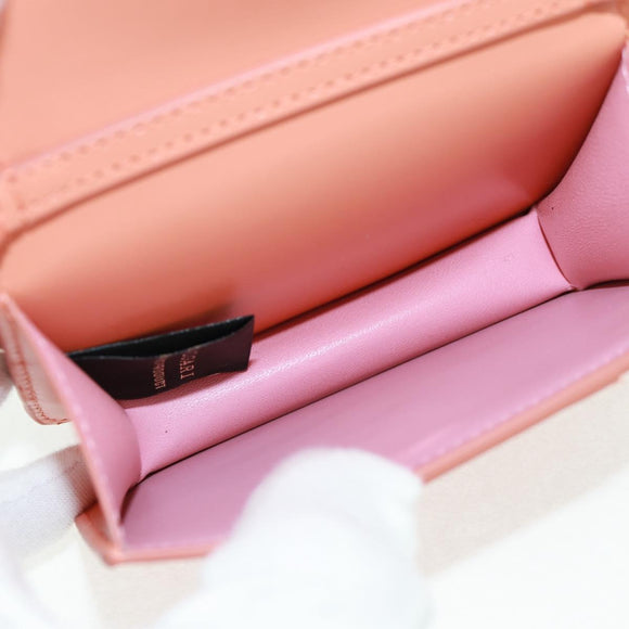 BVLGARI Bag Charm Leather Orange Auth 158222SM