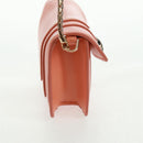 BVLGARI Bag Charm Leather Orange Auth 158222SM-4