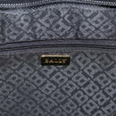 BALLY Shoulder Bag Leather Black Gold Auth 158223-15
