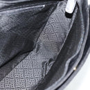 BALLY Shoulder Bag Leather Black Gold Auth 158223-17