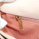 CHANEL Wild Stitch Chain Shoulder Bag Calf Skin Beige Gold CC Auth 158224SAV-29