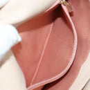 CHANEL Wild Stitch Chain Shoulder Bag Calf Skin Beige Gold CC Auth 158224SAV-30
