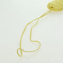 BOTTEGA VENETA Pouch Shoulder Bag Leather Yellow Auth 158228V-7