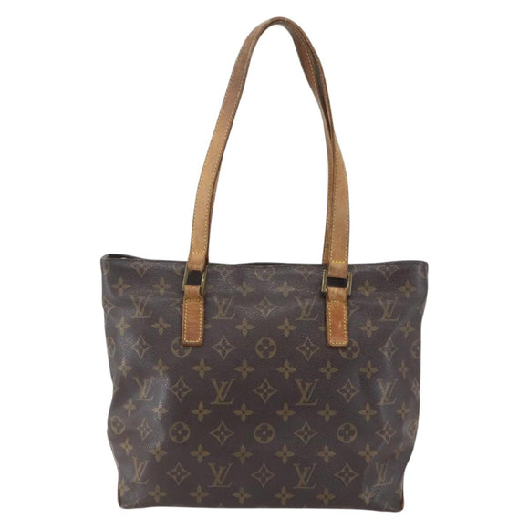 LOUIS VUITTON Monogram Cabas Piano Tote Bag M51148 LV Auth 158232