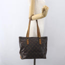 LOUIS VUITTON Monogram Cabas Piano Tote Bag M51148 LV Auth 158232-22